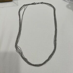 Elegant Silver Necklace